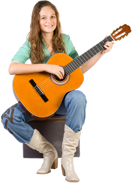 Playing the Guitar